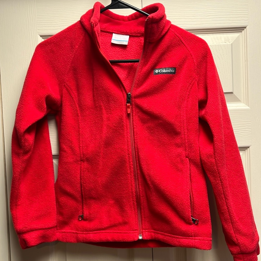 Kids Columbia fleece jacket size medium